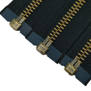 <span class=keywords><strong>YKK</strong></span> 5 #<span class=keywords><strong>8</strong></span> # Bronze Puller Zipper Open-end/Two-way pour Sport Wear & Jacket - Product Image 3