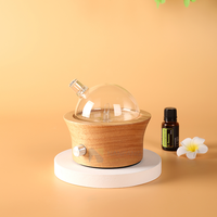 Diffuseur d'huiles essentielles électrique, en vrai bois, aromathérapie, parfumée, nouveau modèle, disponible en europe, dubaï, allemagne,