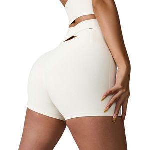 Custom Logo Hot Sell Fitness Sports Wear Summer Gym Yoga <b>Short</b> <b>Leggings</b> High Waist Cycling Biker <b>Shorts</b> <b>for</b> <b>Women</b> - Product Image 4