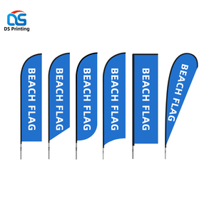 Nhà Máy bán hàng biểu tượng tùy chỉnh biểu ngữ ngoài trời bãi biển Cờ 6M biểu ngữ bãi biển cờ với đôi bên in ấn - Product Image 6