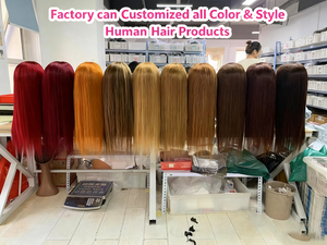 Parrucca 100% Capelli Umani Vergini Rossi, Ingrosso Capelli Grezzi Cambogiani, Parrucca Frontale in Pizzo HD 13x4, Parrucche Rosse Calde con Onde Profonde per Donne Nere - Product Image 6