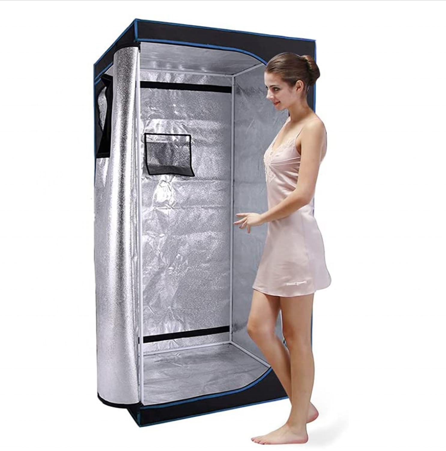 SR-2401 портативная Паровая сауна в помещении впитывает пот и Паровая комната спа