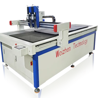 Modèle électrique automatique de découpeuse de couteau vibrant de double lame pour la matière plastique