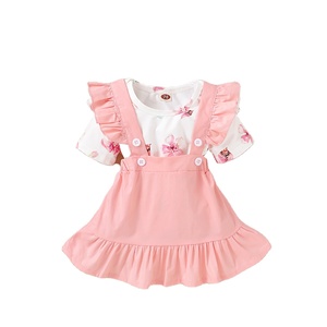 Kids Clothes Baby <b>Women</b> Skirts Girls Party <b>Romper</b> Suits With Beauty Dress of China Factory - Product Image 1