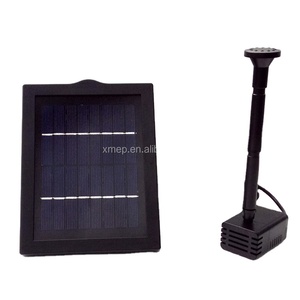 <span class=keywords><strong>Pompe</strong></span> à eau <span class=keywords><strong>solaire</strong></span> submersible <span class=keywords><strong>pour</strong></span> fontaine de jardin extérieure avec batterie et lumière LED en fibre de verre 5W - Product Image 3