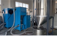 Machine de recyclage de film plastique PE avec granulateur de recyclage à refroidissement par air