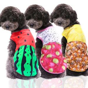 Cartoon Print Mesh Teddy Bichon Pomeranian Clothing Supplies Pet Kitten Vests Dog <strong>Cat</strong> <strong>Clothes</strong> <strong>for</strong> Spring Summer New Year's - Product Image 5