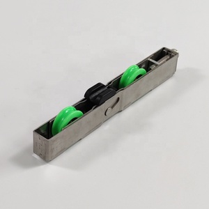 Bánh Xe Trượt Trơn Rãnh Chữ V Rãnh Chữ U Bộ Con Lăn Cửa Đôi Trượt Kính UPVC Nhôm Chịu Lực Cao 15*20Mm Sang Ấn Độ Thái Lan - Product Image 2