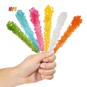 ผู้ผลิตแท่งน้ําตาลร็อคขนมสีต่างๆ - คละรสชาติผสมร็อคแคนดี้คริสตัลบนแท่ง - Product Image 3