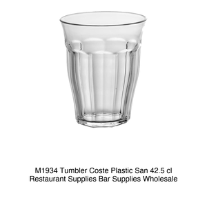 Vaso de Plástico San de 42.5 cl, Modelo M1934, Altura 11.4 cm, Diámetro 9.5 cm - Product Image 2