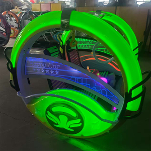 Voiture rotative à batterie d'angle Happy Leba Machine de jeu d'amusement 360 Voiture à bascule électrique pour aire de jeux pour enfants - Product Image 4