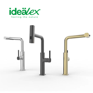 Вращающийся смеситель Ares Idealex 360 с 3 функциями, латунные выдвижные кухонные краны - Product Image 1
