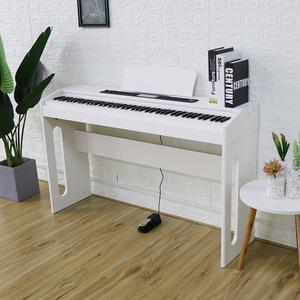 Venta al por mayor precio barato profesional grado 88 teclas piano eléctrico para principiantes adultos estudiantes con martillo ponderado - Product Image 4