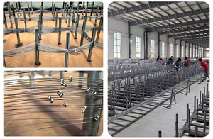 <span class=keywords><strong>Barrera</strong></span> antitanque de guerra moderna, nuevo obstáculo de Metal apenas perceptible, trampa de <span class=keywords><strong>barrera</strong></span> <span class=keywords><strong>Invisible</strong></span>, cercado de alambre, puertas de enrejado - Product Image 6