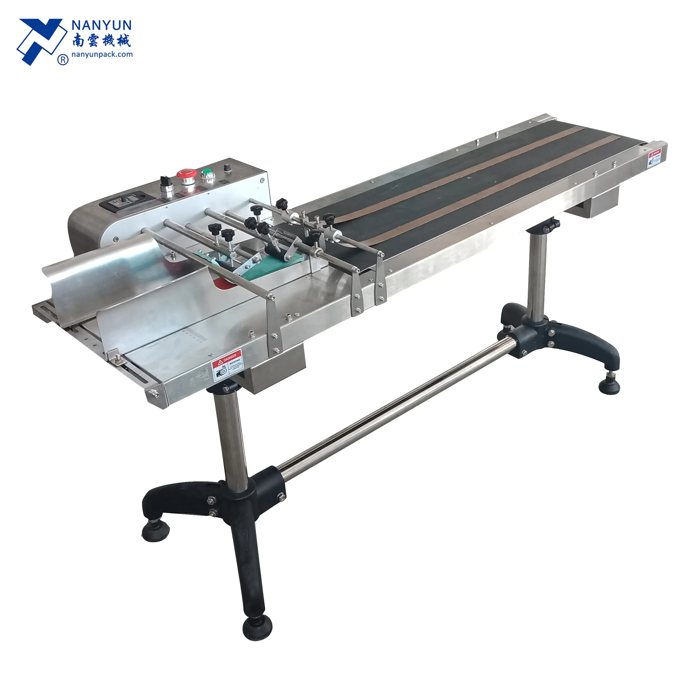 automatic box card sheet friction pouch bag feeder paging separating dispensing machine for labeling system tto tij printer