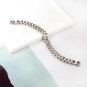 Montre pour homme en acier inoxydable, étanche, bracelet en cuir, bracelet 2023, or 18 carats, argent 2023 - Product Image 4