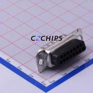 865615PLTXLF D-Sub/VGA Connector Connector ( Gender: Female )( Total Number of PINs: 15P )( Mounting Type: Panel Mount ) - Product Image 2