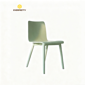 Chaise de lecture design moderne <span class=keywords><strong>pour</strong></span> dortoir scolaire, chaise de cantine empilable en plastique, chaise en plastique durable <span class=keywords><strong>pour</strong></span> étudiant - Product Image 2