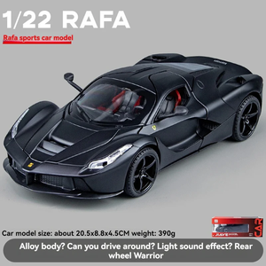 Ferr-ari LaFerrari Metal Diecast <b>Car</b> 1:24 Scale Hypercar Collectible Model with Detailed <b>Interior</b> 20×8 cm - Product Image 2