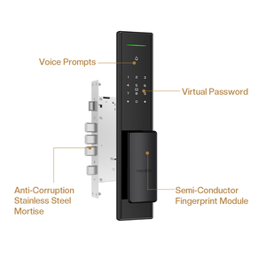 Sistema per Smart Home <span class=keywords><strong>Serratura</strong></span> di Sicurezza Completamente <span class=keywords><strong>Automatica</strong></span> <span class=keywords><strong>Elettrica</strong></span> Digitale Senza Chiave con Impronta Digitale e Combinazione - Product Image 3
