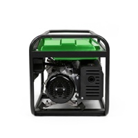 Générateur à essence 4 temps 5KW OEM - Tension personnalisée, kit de roues inclus pour utilisation en ferme et en extérieur