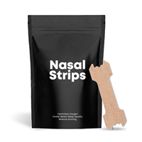 Bandes Dilatatoires Nasales Anti-Ronflement et Décongestionnantes – Ruban Nasal pour Adultes – Soin du Sommeil – Formule Personnalisée – Sac Imprimé – Fournisseur d'Usine