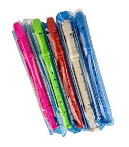 Nouveau <span class=keywords><strong>prix</strong></span> bas coloré 8 trous flûte allemagne style ABS flûte allemande soprano flûte à bec étudiants pratique flûte - Product Image 1