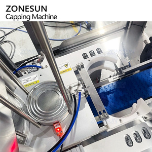 Machine de scellage sous vide automatique pour boîtes de conserve en métal et aluminium ZONESUN ZS-AFK500 - Product Image 4
