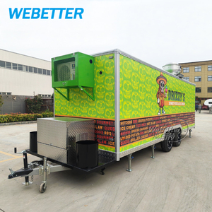 Webetter thực phẩm đường phố Trailer với nhà bếp di động thanh thực phẩm xe tải thép không gỉ phục vụ xe tải - Product Image 1