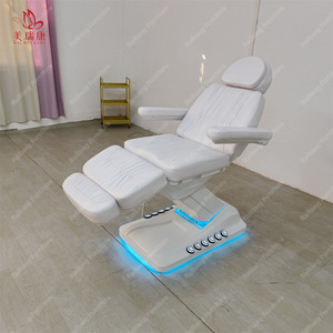 3 Motor elektrik muayene Podiatry sandalye tıbbi estetik dövme tedavisi yüz Spa güzellik yatağı masaj masası - Product Image 5