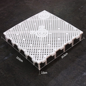 Plaque filtrante inférieure de réservoir de poissons Plastiques de qualité alimentaire Diviseur de sable Plaque d'écran inférieure <span class=keywords><strong>Grille</strong></span> Aquarium Plaque de sous-gravier - Product Image 2