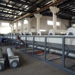 PET Crushing Machines Plastic Waste Recycling Technology PET Plastic Reprocessing