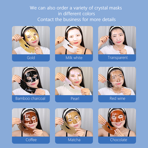 Mascarilla <span class=keywords><strong>Facial</strong></span> de Algas Marinas con Cristales de Oxígeno, Pura y Transparente, con Bio-Colágeno, Vitamina C, Venta al Por Mayor - Product Image 5