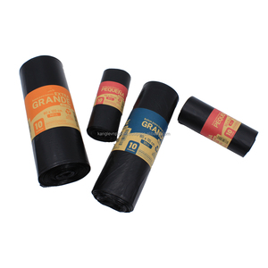 Sacs Poubelles Noirs Écologiques Jetables Grande Taille en Rouleau, Robustes en PEHD Biodégradable, Imprimés par Gravure, Thermosoudés – Prix Fabricant - Product Image 1