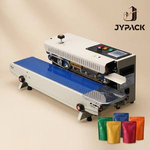 Máquina Selladora <span class=keywords><strong>de</strong></span> <span class=keywords><strong>Bolsas</strong></span> Horizontal Continua FR-900, 110V/220V, para Sellado <span class=keywords><strong>de</strong></span> Alimentos, Snacks y Empaques <span class=keywords><strong>de</strong></span> Aluminio - Product Image 1