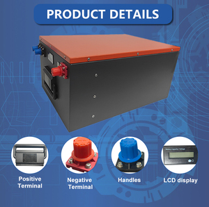 Qingyao Lithium 6000 + chu kỳ Golf Cart LiFePO4 pin 12V 24V 48V 200AH/300ah RV Golf Cart Pin IP65 bảo vệ chia - Product Image 5