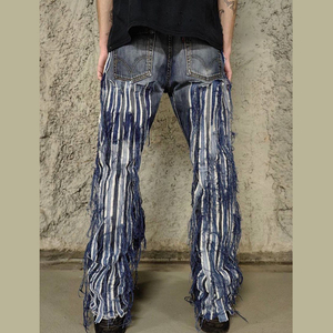 Dizne Bán Buôn Tùy Chỉnh Thiết Kế Của Bạn Và Logo Chất Lượng Cao Decrepit Người Đàn Ông Của Jeans Quần Ban Đầu - Product Image 2