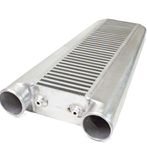 Racing tản nhiệt nhôm <span class=keywords><strong>intercooler</strong></span> phổ phía trước gắn kết dòng chảy dọc intercoolers Civic 27 ''x 7'' x 3.5 ''phù hợp F - Product Image 1