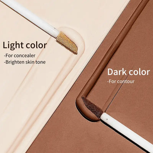 Peau blanche sous les yeux Correcteur imperméable à l'eau Couverture complète Faible quantité minimale de commande Vegan Sans cruauté au visage Correcteur liquide mat - Product Image 3