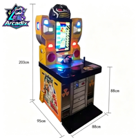Machine de lutte des bras à monnayeur, jeu d'arcade commercial d'intérieur Arm Champs Sport pour centre de jeux et parc d'attractions