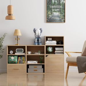 Librería de madera <span class=keywords><strong>blanca</strong></span> Gabinete de esquina Librerías de madera baratas - Product Image 2