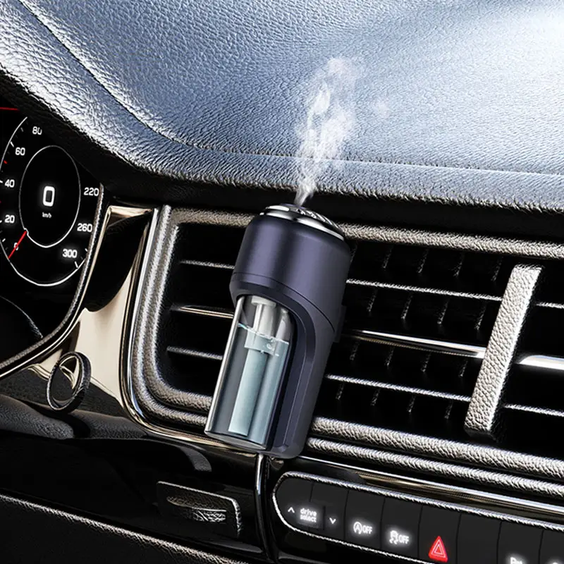 SCENTA toptan araba hava spreyi elektrikli şarj edilebilir Mini elektronik akülü aromaterapi hava temizleyici