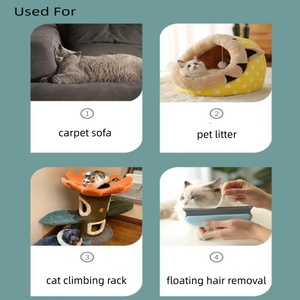 Multi-Funcional Plastic Dust Brush Comb para Pet Depilação no Sofá & Plush Tecido para Animal Care & Grooming - Product Image 6