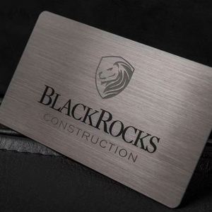 Cartes de visite métalliques personnalisées de luxe à prix abordable - Product Image 1