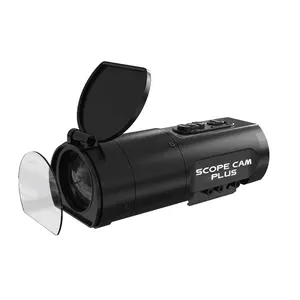 ホット販売RunCam ScopeCam Plus40xより大きなレンズ15〜500フィートの凡例2.7k60FPS AirsoftデジタルズームカメラスコープFPVレーシング