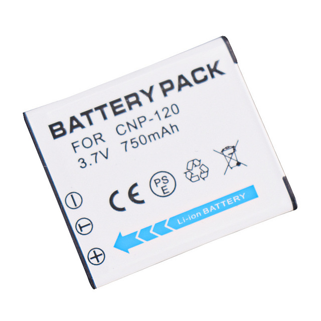C.NP-120 NP-120 NP120 750mAh Battery for Casio Exilim EX-S300 EX-ZS15 EX-Z680 EX-TZ20 HDV-CP310 Camera
