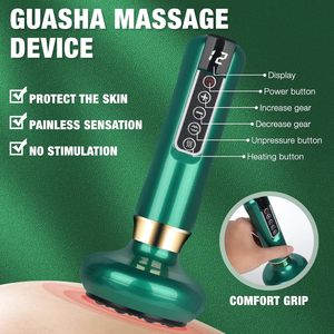 Masseur à ventouses électrique rechargeable à 12 niveaux, 6/12 modes de vitesse, portable, pour le grattage corporel, anti-cellulite, Gua Sha - Product Image 3