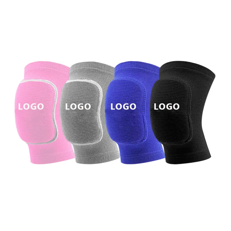 Nylon dancing knee pads thicken sponge sport knee pad compression elastic knee brace