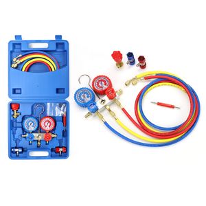 A60 पीतल HVAC A/C <span class=keywords><strong>R134</strong></span> R410A मैनिफोल्ड गेज सेट - Product Image 2