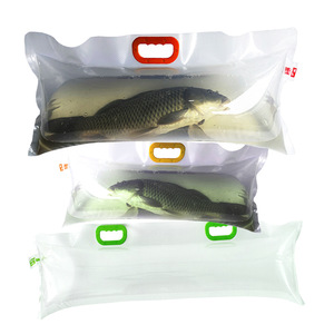 Sac d'oxygène pour poissons vivants LH, transparent, épaissi, à trois soudures latérales, anti-fuite, pour le transport d'aquariums et de fruits de mer - Product Image 1